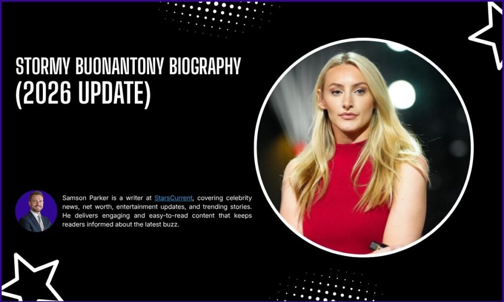Stormy Buonantony Biography
